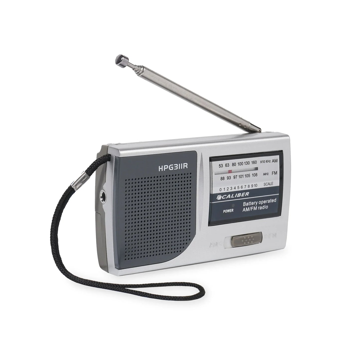 Draagbare AM/FM Radio Op Batterijen (HPG311R)