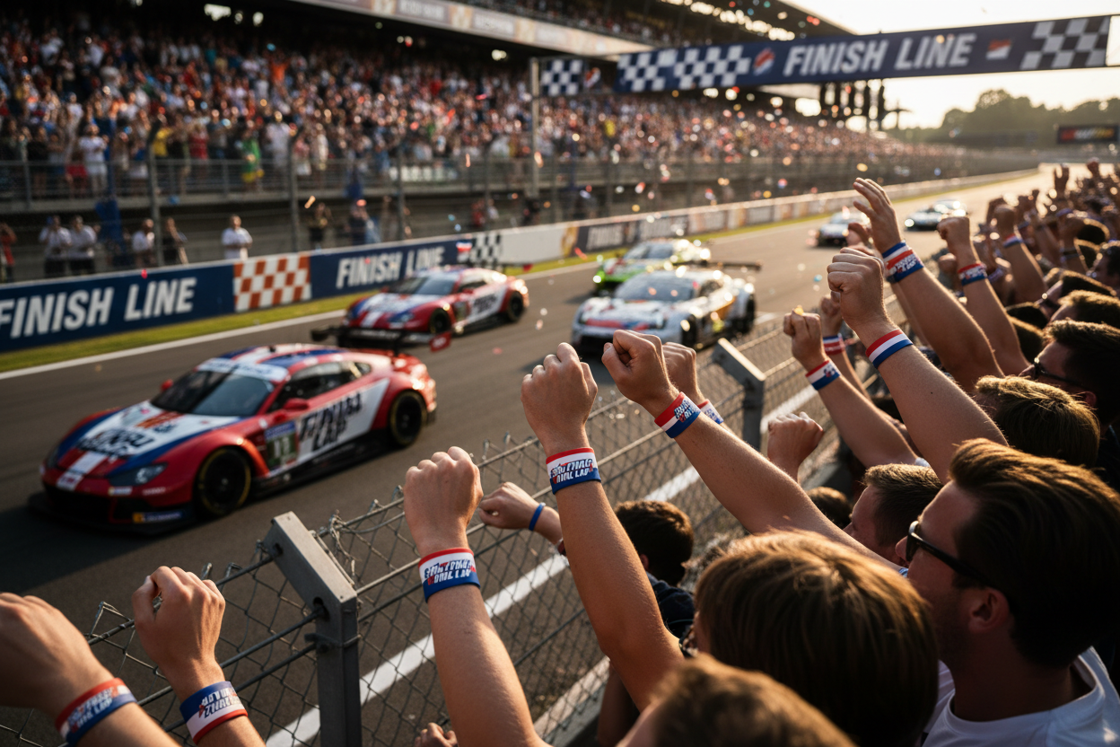 The Final Lap Zandvoort 2026 armbandje. 🚚 6 of meer polsbandjes = Gratis verzending