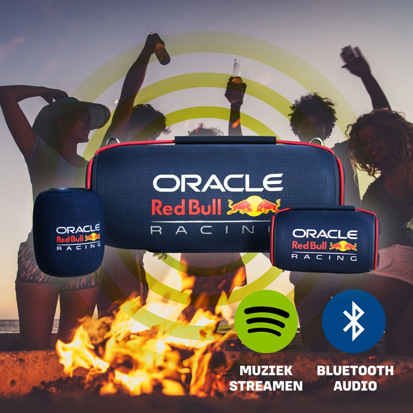 Red Bull SK440 Bluetooth-speaker Blauw