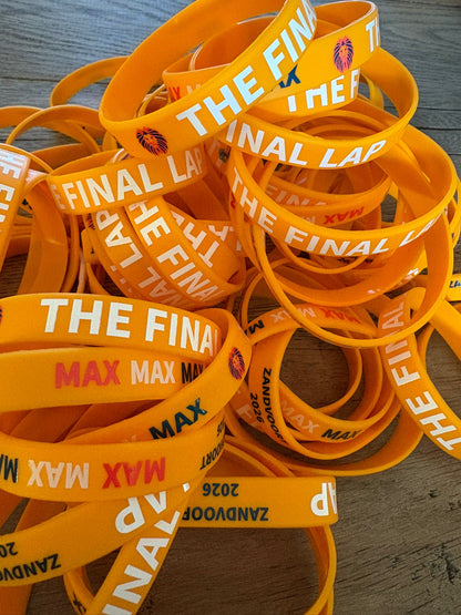 The Final Lap Zandvoort 2026 armbandje. 🚚 6 of meer polsbandjes = Gratis verzending