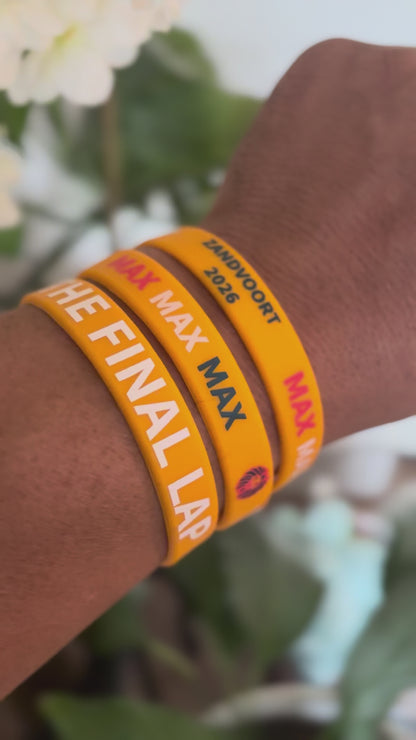 The Final Lap Zandvoort 2026 armbandje. 🚚 6 of meer polsbandjes = Gratis verzending